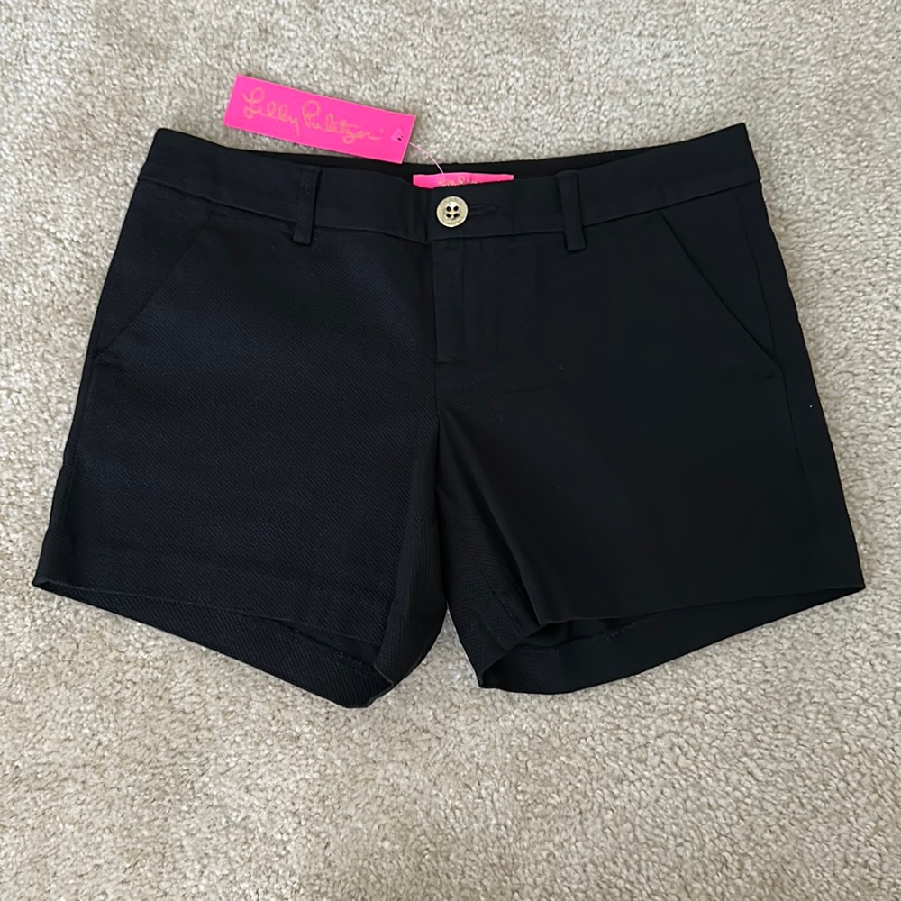 Lilly Pulitzer Callahan Stretch Short in Onyx